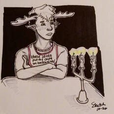 Doenavan (Character) - Inktober 2016